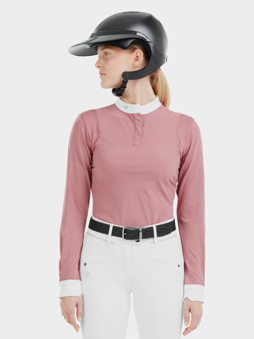 Chemise de concours Aerolight ML 2024 femme Horse Pilot Chemise de concours Aerolight ML 2024 femme Horse Pilot