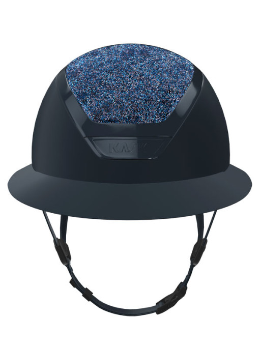 Casque Star Lady Chrome Swarovski Midnight Kask