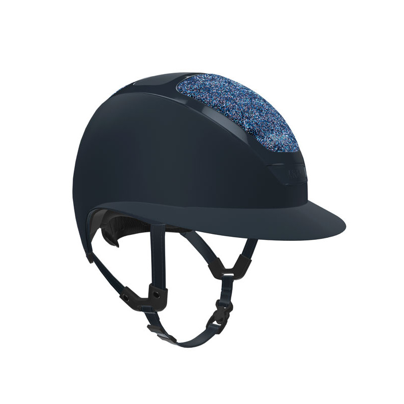 Casque Star Lady Chrome Swarovski Midnight Kask