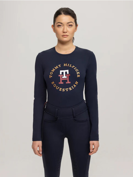 T-shirt manches longues Ohio hiver 2024 Tommy Hilfiger Equestrian