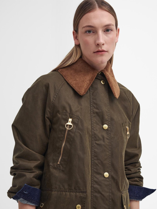 Manteau long ciré Ebberston femme Barbour