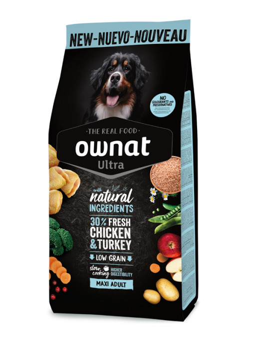 Croquettes Ultra Maxi Adult Ownat 12kg Croquettes Ultra Maxi Adult Ownat 12kg