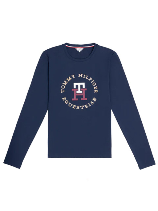 T-shirt manches longues Ohio hiver 2024 Tommy Hilfiger Equestrian