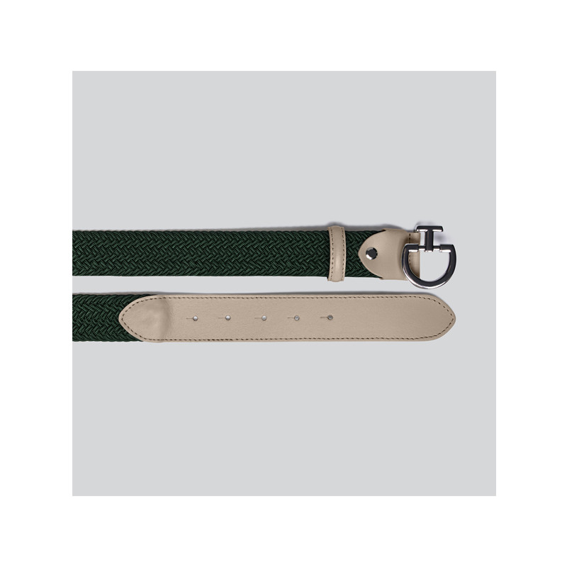 Ceinture élastique tressée chrome hiver 2024 Cavalleria Toscana