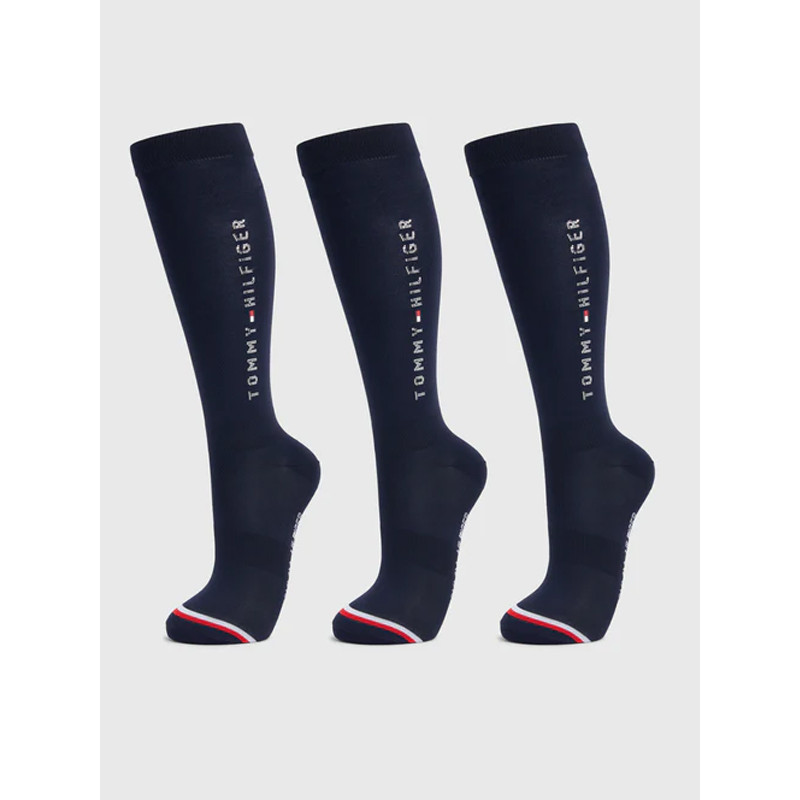 Pack de 3 chaussettes Lisbon hiver 2024 Tommy Hilfiger Equestrian