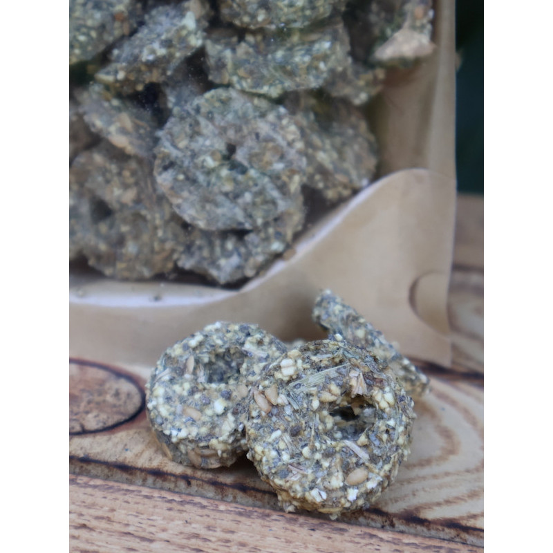 Herbal Donuts Luzerne Menthe poivrée 250g Happy Crackers