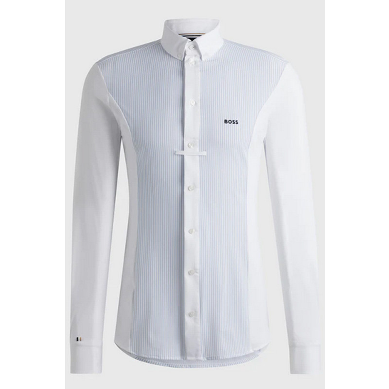 Chemise de concours Norman Logo été 2025 homme Hugo Boss Equestrian