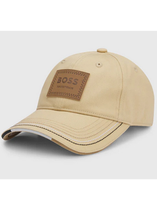 Casquette patch cuir Vintage été 2025 Hugo Boss Equestrian