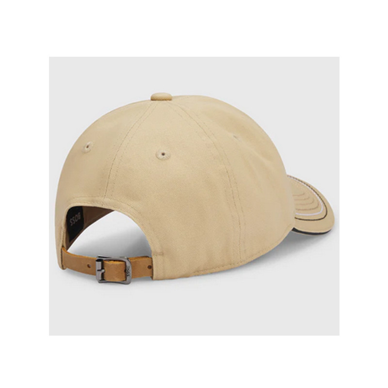 Casquette patch cuir Vintage été 2025 Hugo Boss Equestrian
