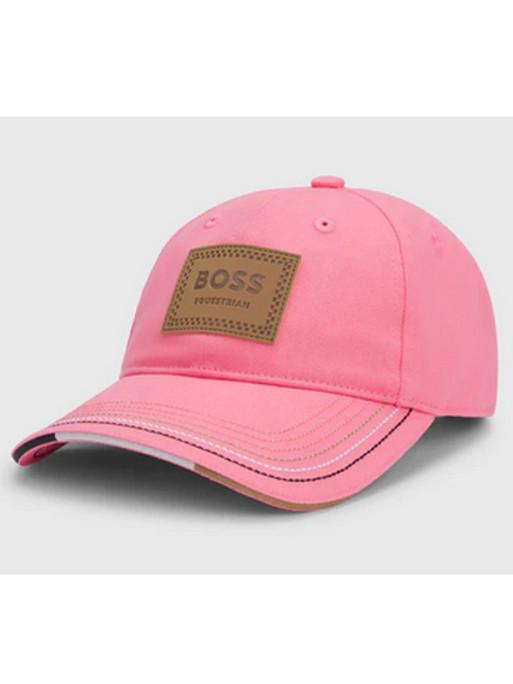 Casquette patch cuir Vintage été 2025 Hugo Boss Equestrian