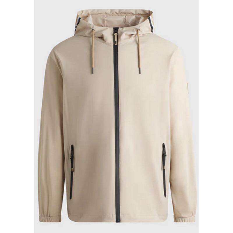 Veste De Pluie Homme Ultra Légère - Imperméable, Coupe-vent, UV 50+ - Avec Capuche Et Poches - Pliable Pour Sac