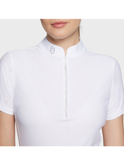 Polo de concours Aloise Air manches courtes SS25 Samshield Polo de concours Aloise Air manches courtes SS25 Samshield