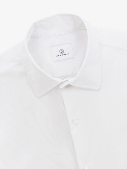 Chemise popeline Comfort Serge Blanco Chemise popeline Comfort Serge Blanco