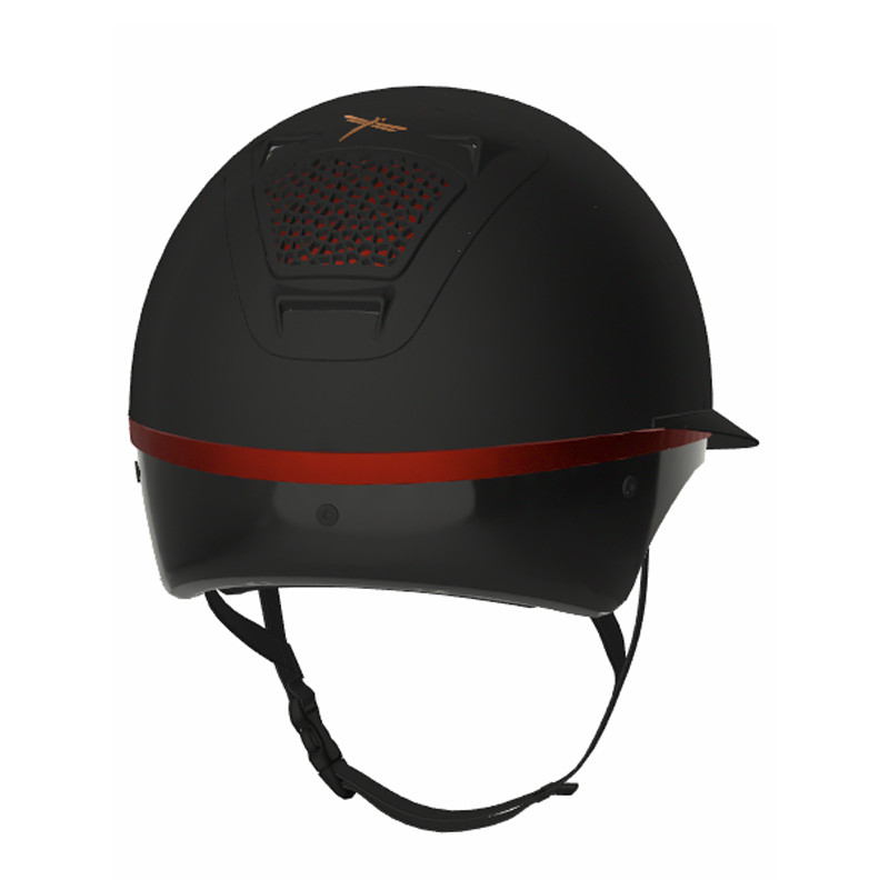 Casque Voronoï sans protection temporale black mat visière longue Freejump (vendu sans la mousse)