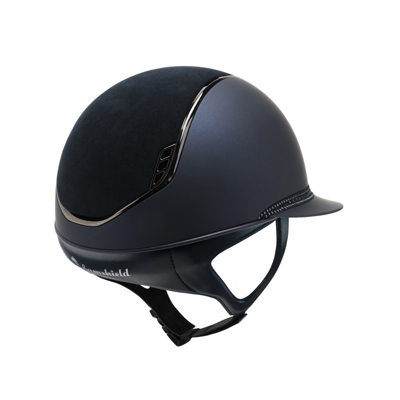 Casque Miss Shield Shadowmatt Tiara 2.0 Samshield (vendu sans la mousse)