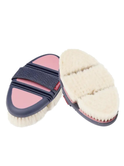 Brosse douce poils de chèvre Flexi LeMieux
