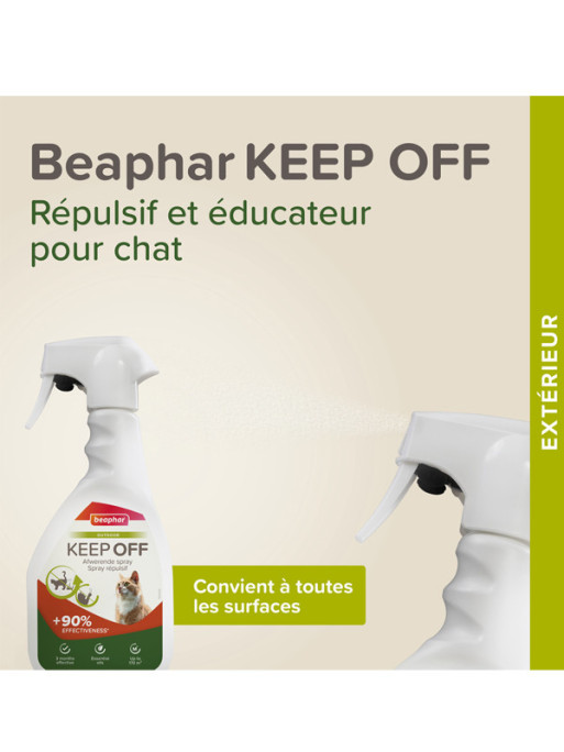 Spray répulsif Indoor Keep Off chien et chat 200ml Beaphar Spray répulsif Indoor Keep Off chien et chat 200ml Beaphar