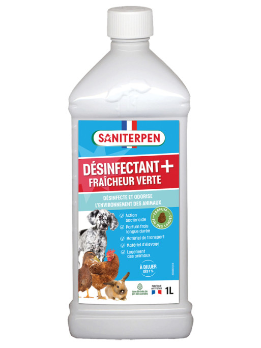 Saniterpen Désinfectant Plus Fraicheur Verte Saniterpen Désinfectant Plus Fraicheur Verte