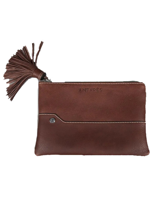 Pochette en cuir London Antarès