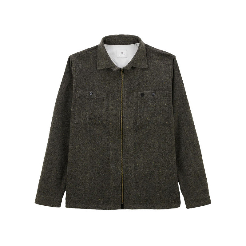Chemise manches longues Clovis Serge Blanco
