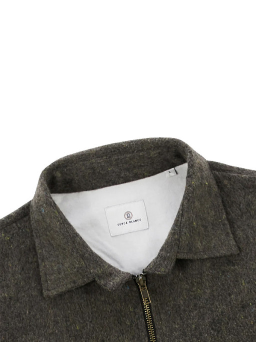 Chemise manches longues Clovis Serge Blanco Chemise manches longues Clovis Serge Blanco