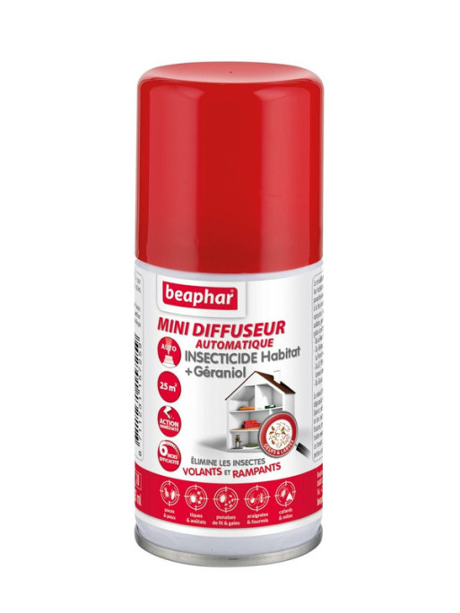 Diffuseur automatique insecticide Habitat 75ml Beaphar Diffuseur automatique insecticide Habitat 75ml Beaphar