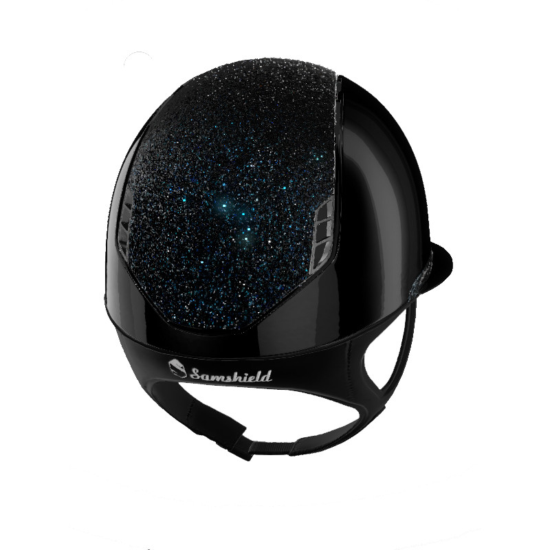 Casque Miss Shield Shadowglossy 2.0 Crystal Fabric Paradise Shine Samshield (vendu sans la mousse)