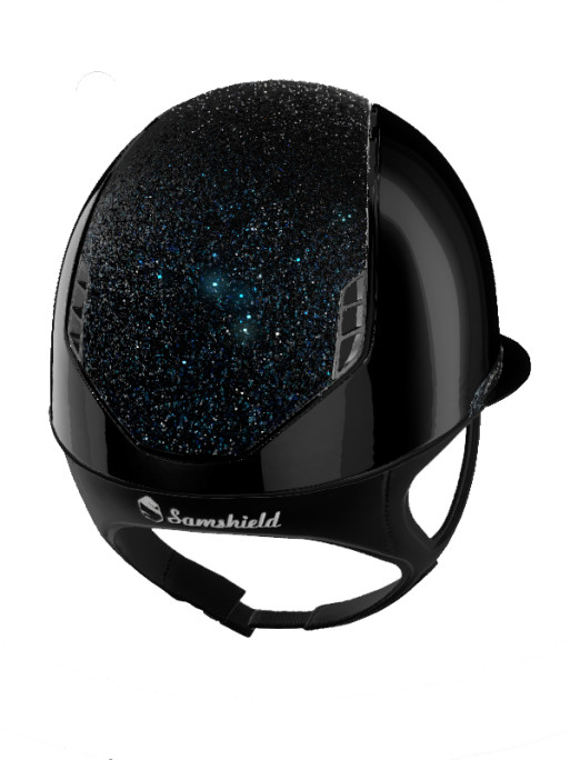 Casque Miss Shield Shadowglossy 2.0 Crystal Fabric Paradise Shine Samshield (vendu sans la mousse) Casque Miss Shield Shadowglossy 2.0 Crystal Fabric Paradise Shine Samshield (vendu sans la mousse)