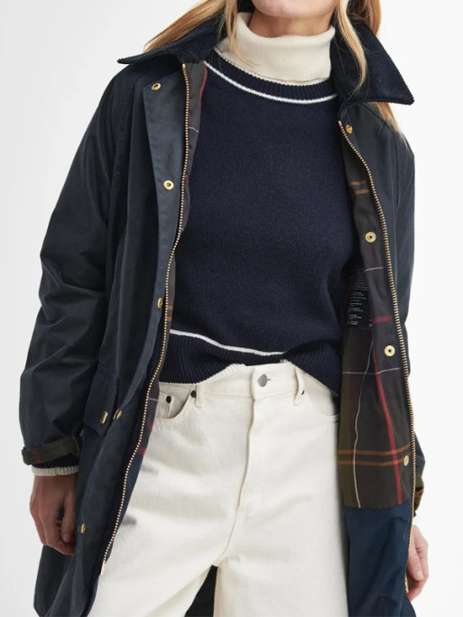 Veste longue cirée Beadnell femme Barbour Veste longue cirée Beadnell femme Barbour