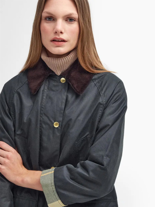 Veste longue cirée Beadnell femme Barbour Veste longue cirée Beadnell femme Barbour