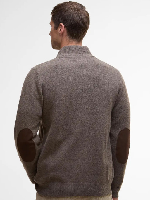 Cardigan Essential Elbow-Patch Barbour