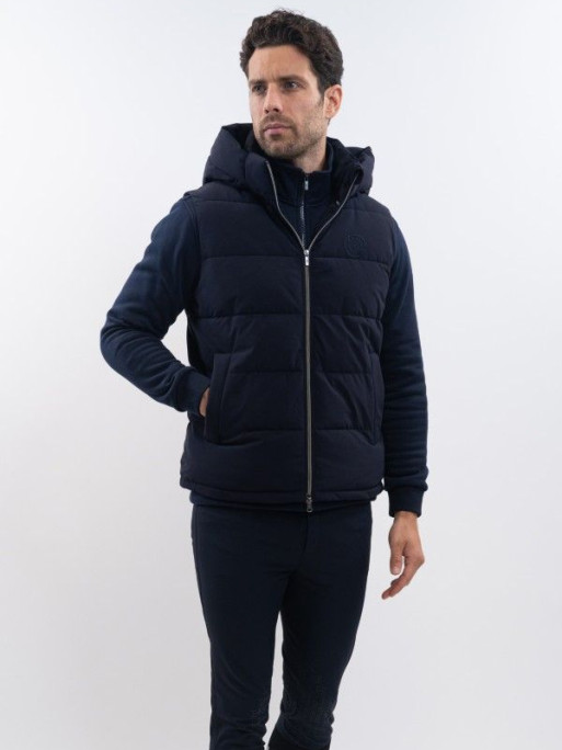 Gilet sans manches Aubin homme FW25 Harcour Gilet sans manches Aubin homme FW25 Harcour