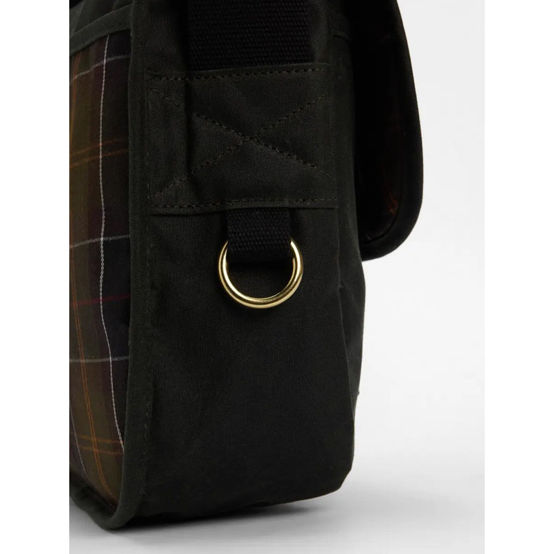 Sacoche cirée Riever Crossbody Barbour