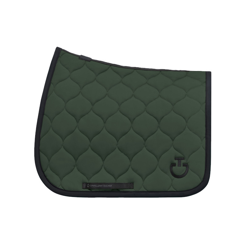 Tapis de selle New Circular Quilted Jersey Jumping FW25 Cavalleria Toscana