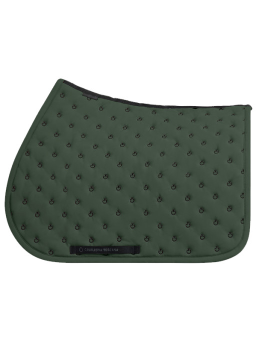 Tapis de selle Embrodery Quilted Jumping FW25 Cavalleria Toscana