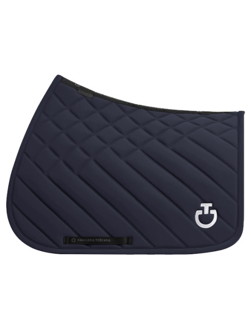 Tapis de selle Diamond and Lines Quilted Jumping FW25 Cavalleria Toscana