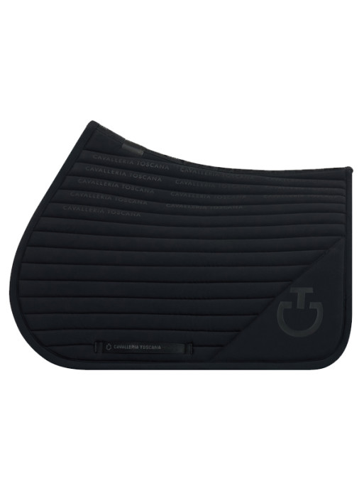 Tapis de selle Logo Print Jersey Jumping FW25 Cavalleria Toscana Tapis de selle Logo Print Jersey Jumping FW25 Cavalleria Toscana