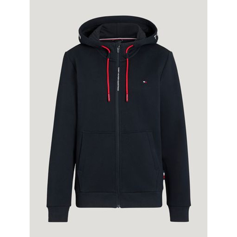Sweat zippé Union unisexe FW25 Tommy Hilfiger Equestrian