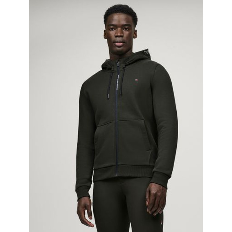 Sweat zippé Union unisexe FW25 Tommy Hilfiger Equestrian
