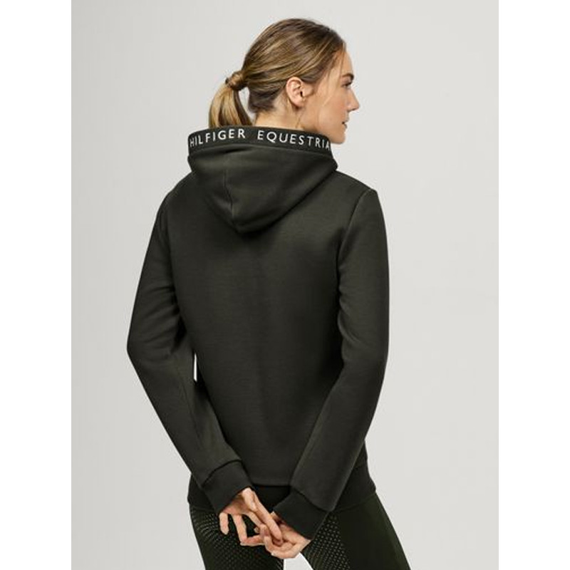 Sweat zippé Union unisexe FW25 Tommy Hilfiger Equestrian