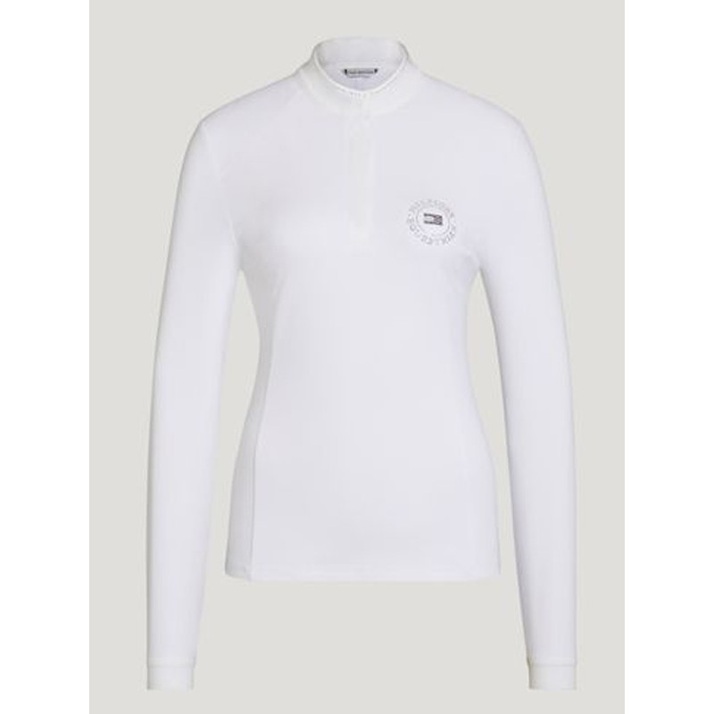 Polo de concours manches longues Taylor Rhinestone FW25 Tommy Equestrian Hilfiger