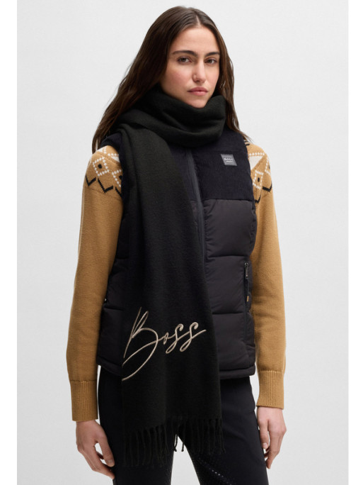 Echarpe Logo FW25 Hugo Boss Equestrian Echarpe Logo FW25 Hugo Boss Equestrian
