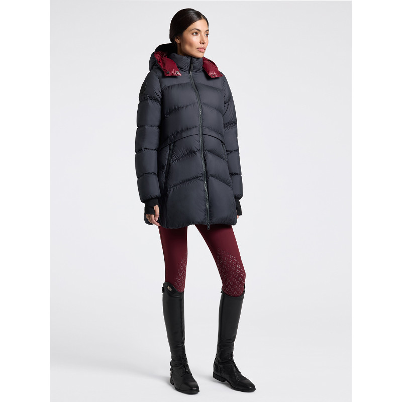 Veste mi-longue Hooded Down FW25 Cavalleria Toscana