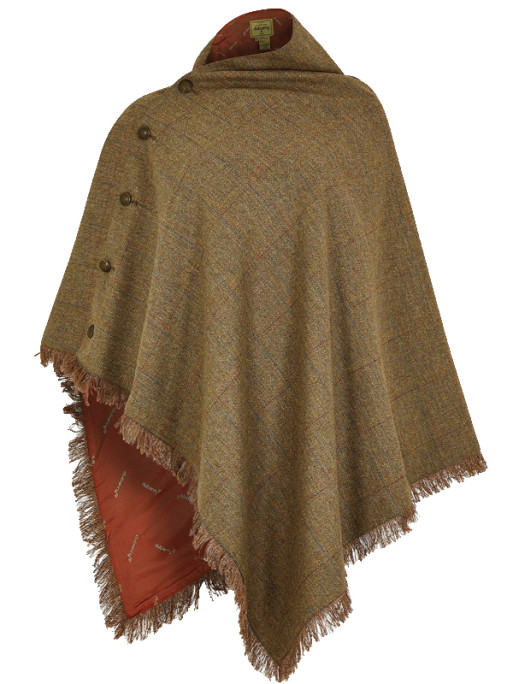 Poncho en tweed Hazelwood Dubarry