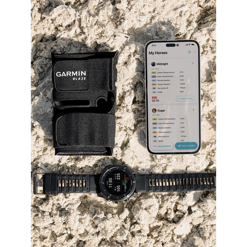 Système de santé et performance Garmin Blaze