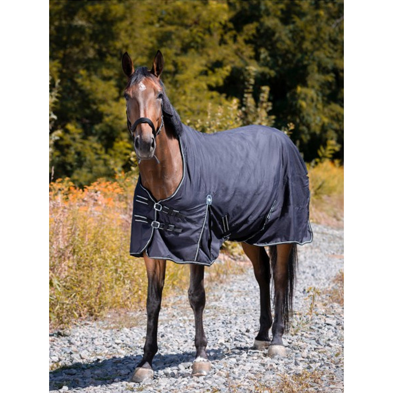 Riding World Couverture Imperméable Oxford 300D Fleece Doublure 0g Noi