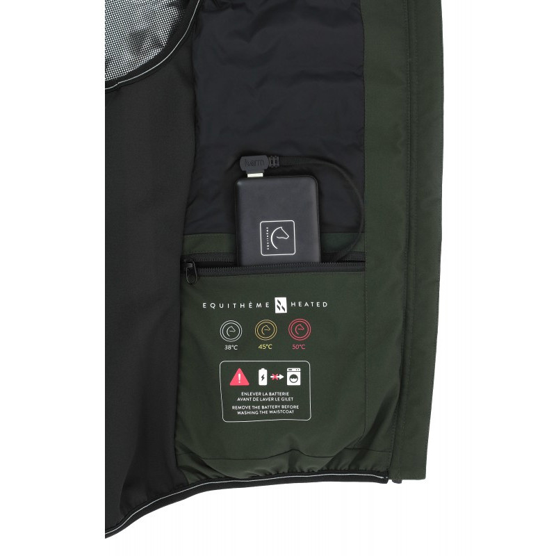 Gilet chauffant Sacha unisexe Equi-Thème