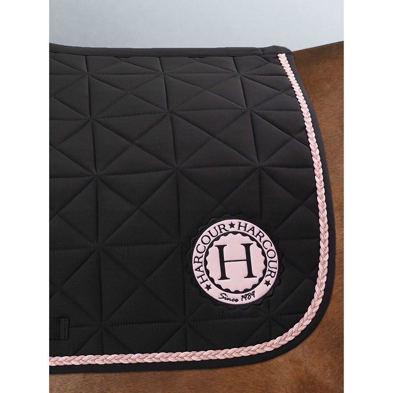 Tapis de selle Suze CSO Octobre Rose Harcour