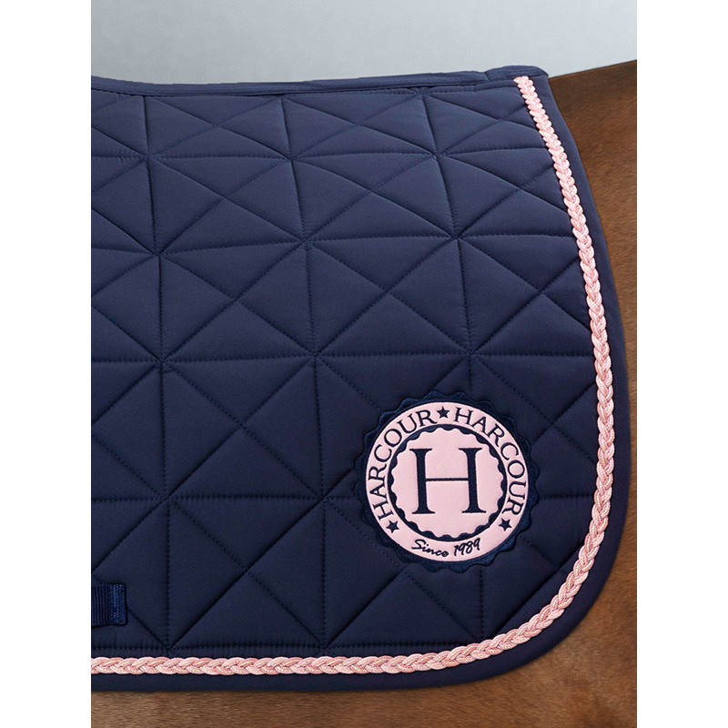 Tapis de selle Suze CSO Octobre Rose Harcour