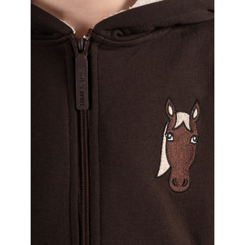 Sweat zippé enfant Mia HKM